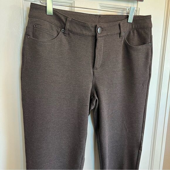 Christopher & Banks signature slimming purple/grey Pants size 6 - Picture 5 of 11